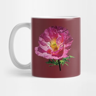 One Pink Poppy Mug